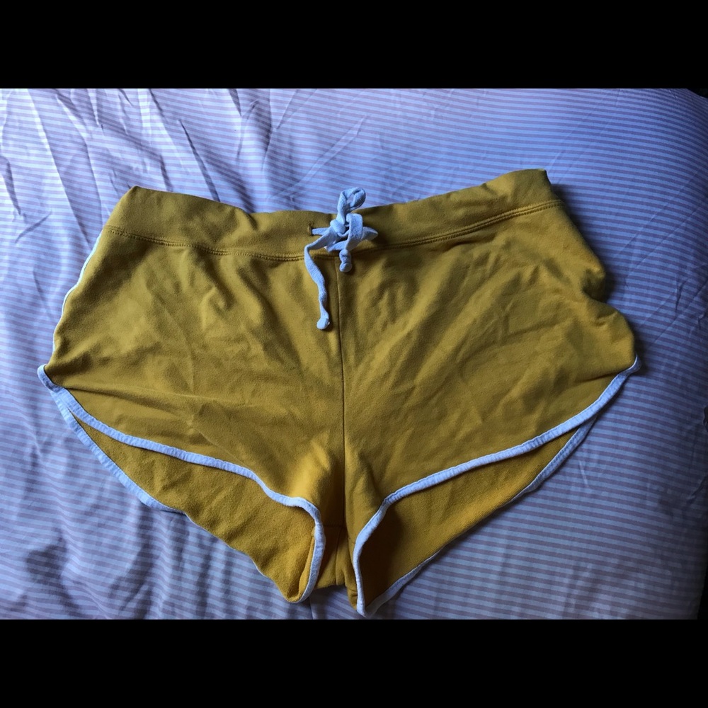 Mustard Yellow Shorts
